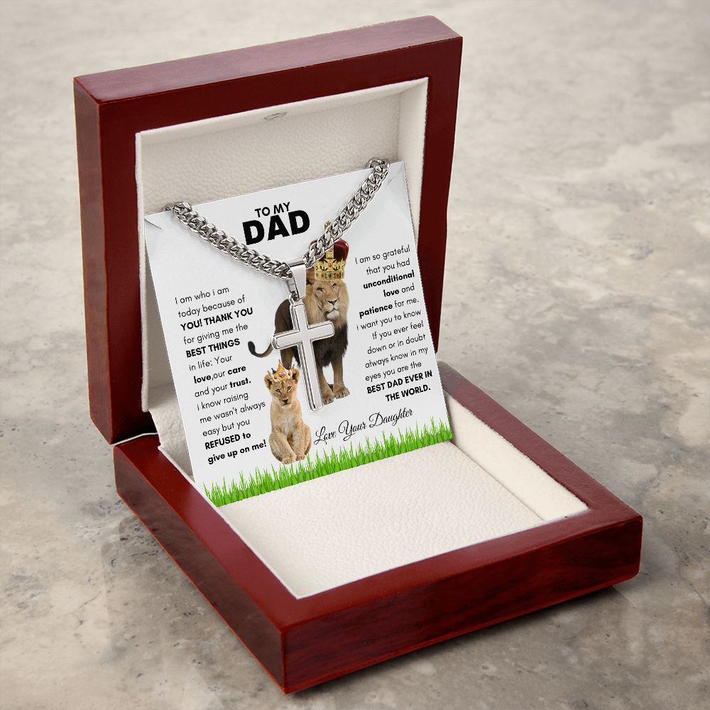 FOR DAD FROM DAUGHTER