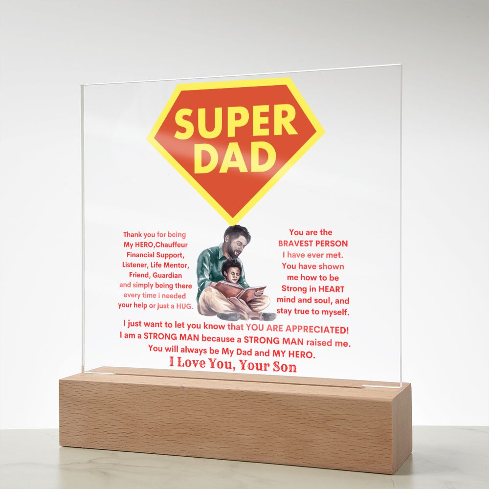 FOR DAD FROM SON