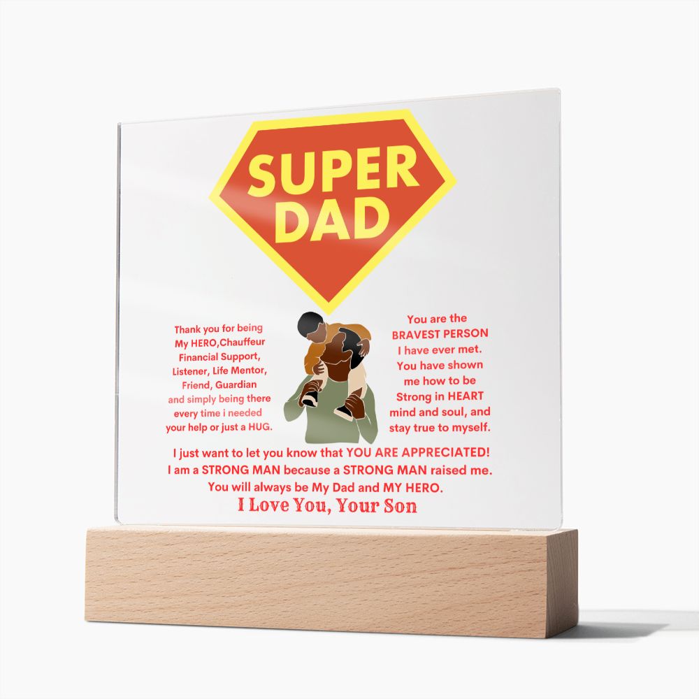 FOR DAD FROM SON