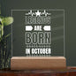 LEGENDS ARE BORN ON OCTOBER