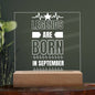 LEGENDS ARE BORN IN SEPTEMBER