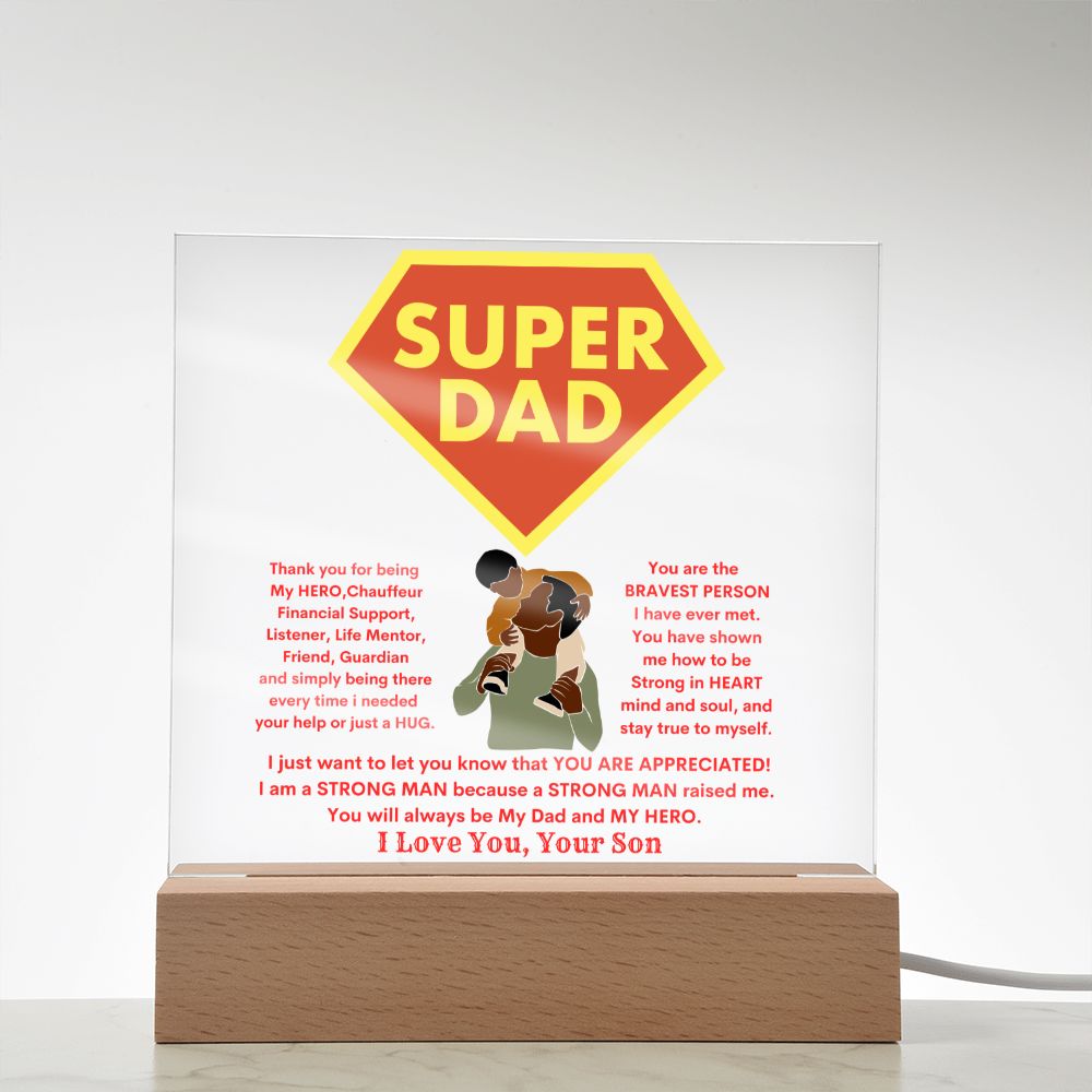 FOR DAD FROM SON