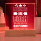 LEGENDS ARE BORN IN SEPTEMBER