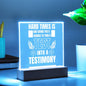 TURN YOUR TEST INTO A TESTIMONY