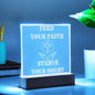 FEED YOUR FAITH STARVE YOUR DOUBT