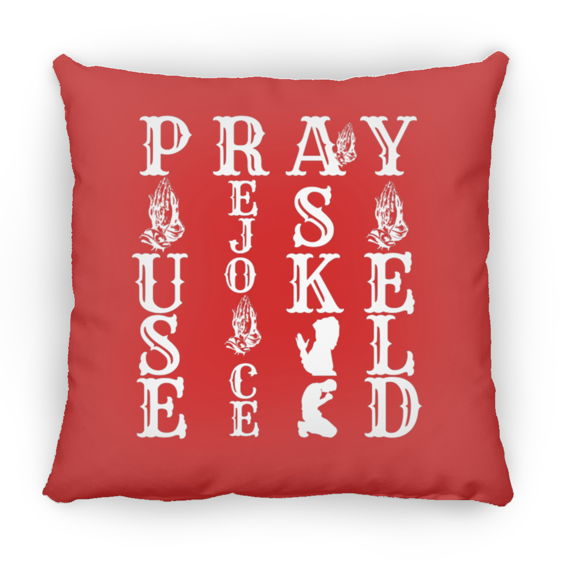 PRAY SMALL PILLOW