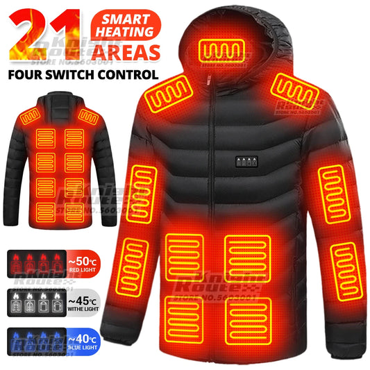 Heat Sync Elite™ Smart Heated Jacket + External Power Pack