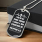 Philippians 4:13 Dog Tag