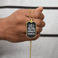 Philippians 4:13 Dog Tag