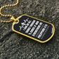 Philippians 4:13 Dog Tag