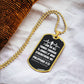 Philippians 4:13 Dog Tag
