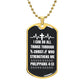Philippians 4:13 Dog Tag