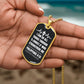 Philippians 4:13 Dog Tag