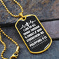 Philippians 4:13 Dog Tag