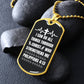 Philippians 4:13 Dog Tag