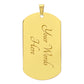 Philippians 4:13 Dog Tag