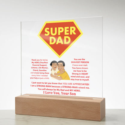 TO DAD FROM SON