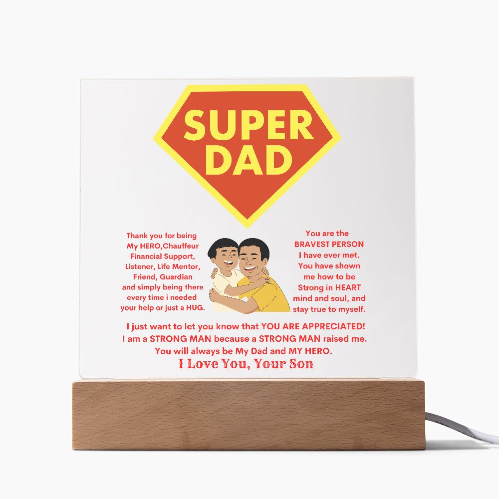 TO DAD FROM SON