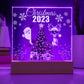 Christmas 2023 Santa Rudolph and Frosty