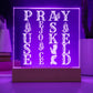 PRAY WOOD/LED