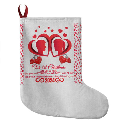 our 1st christmas married stocking 2024