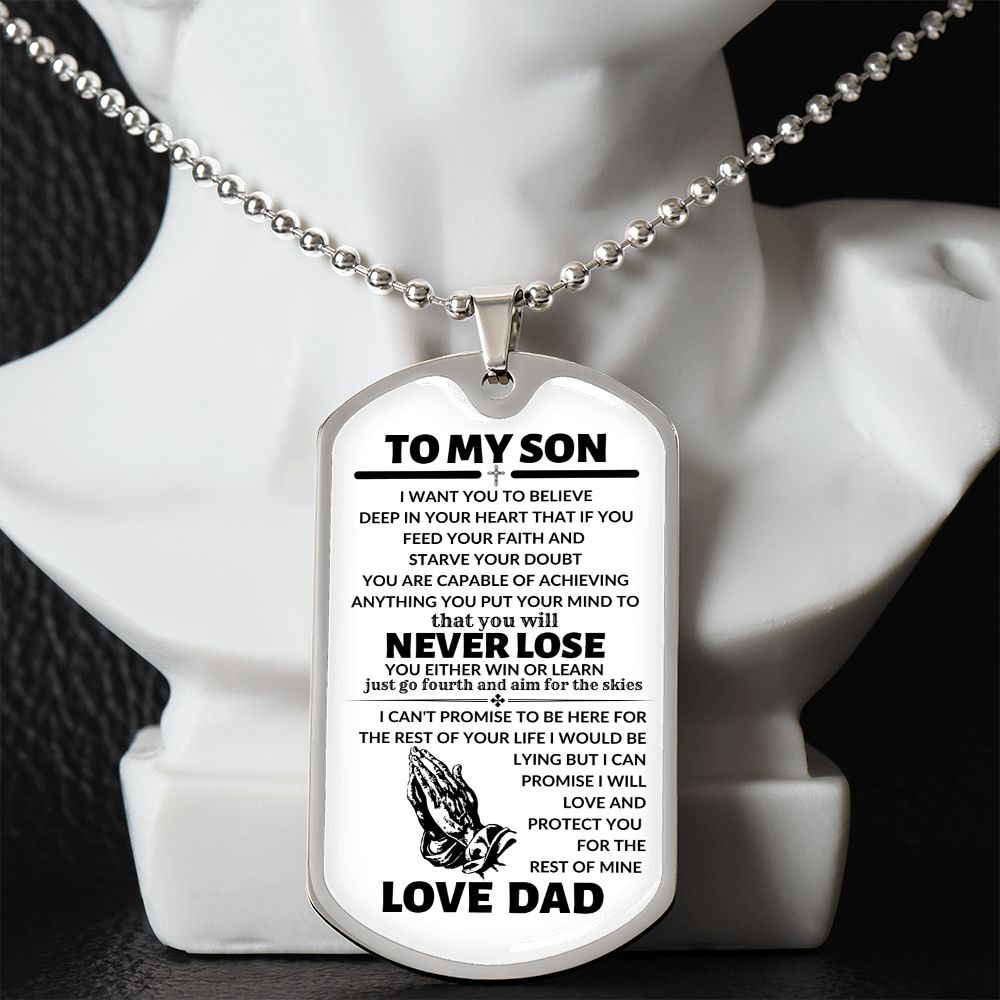 TO MY SON(FROM DAD)