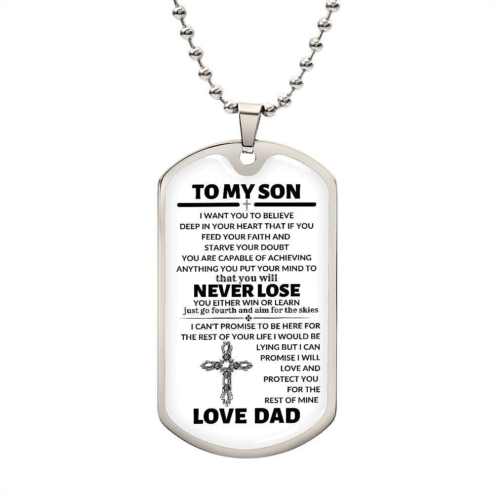 TO MY SON (FROM DAD)