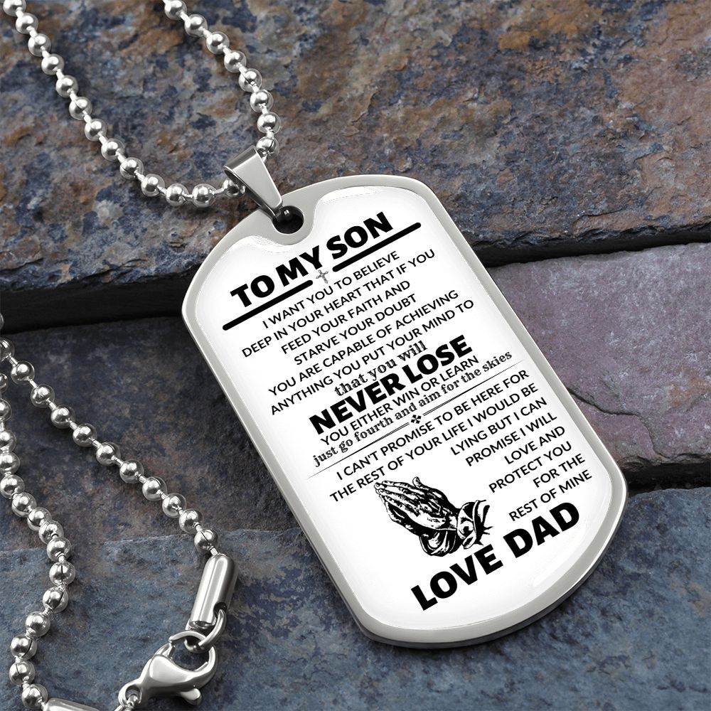 TO MY SON(FROM DAD)