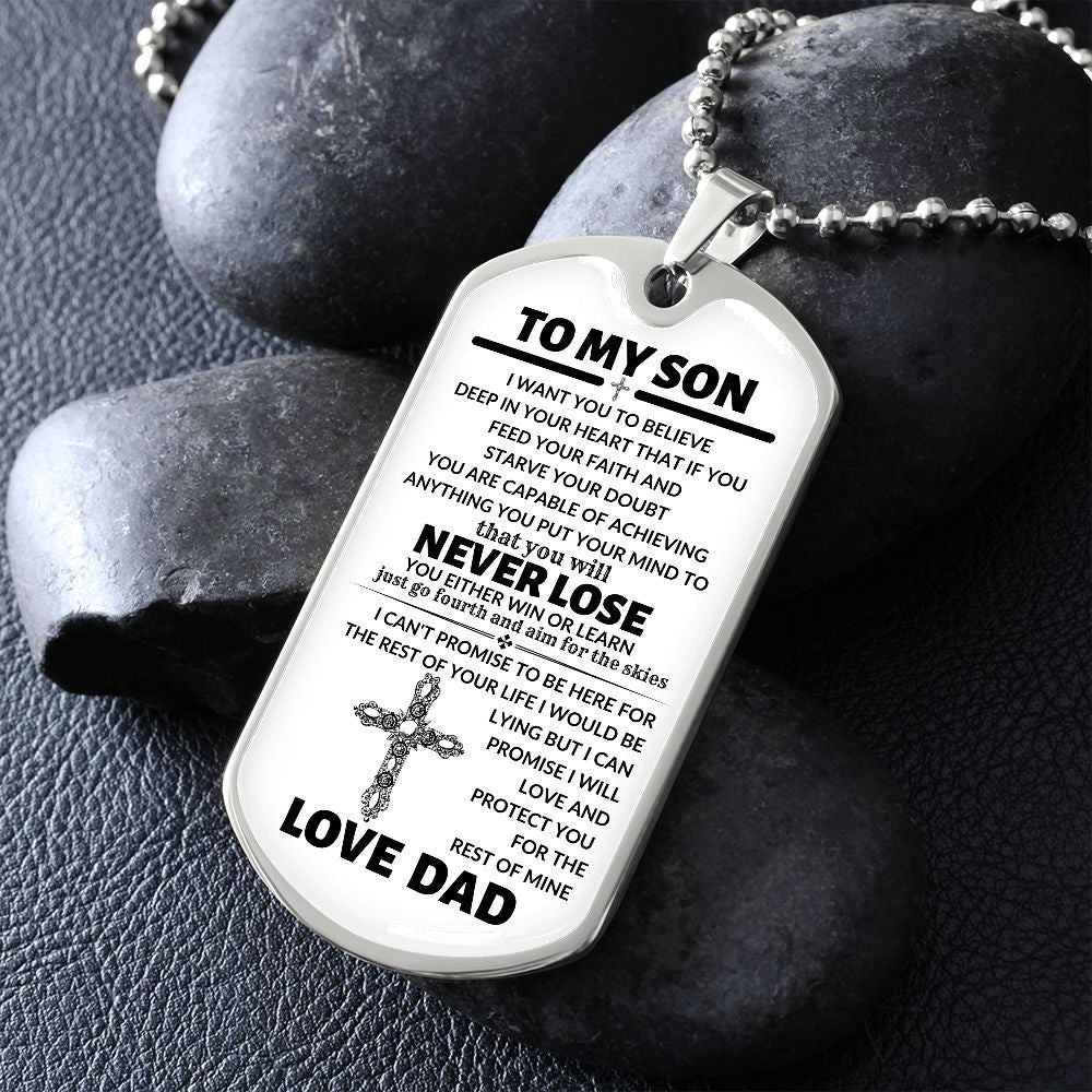TO MY SON (FROM DAD)