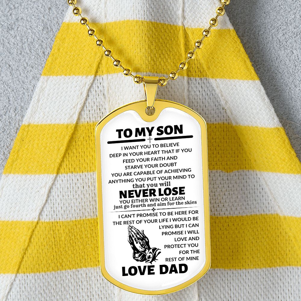 TO MY SON(FROM DAD)