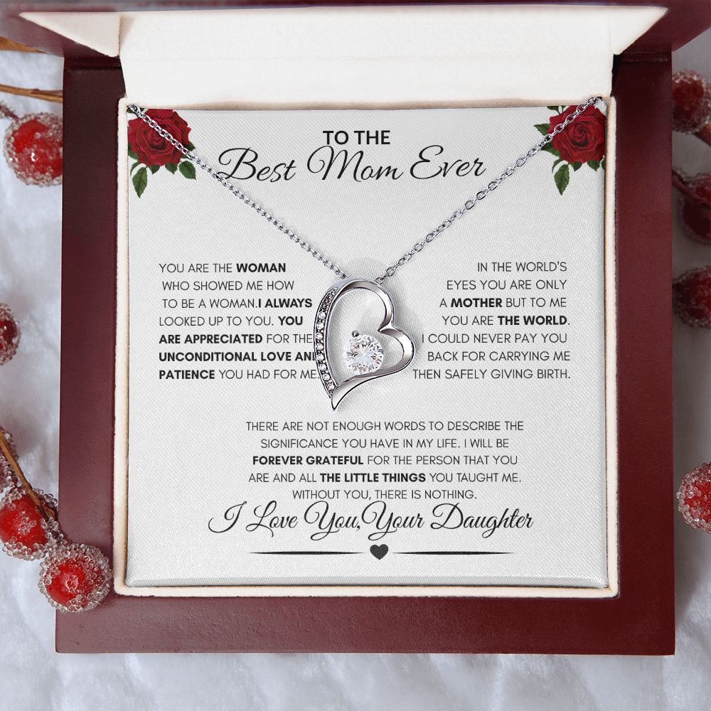 TO MOM FROM DAUGHTER