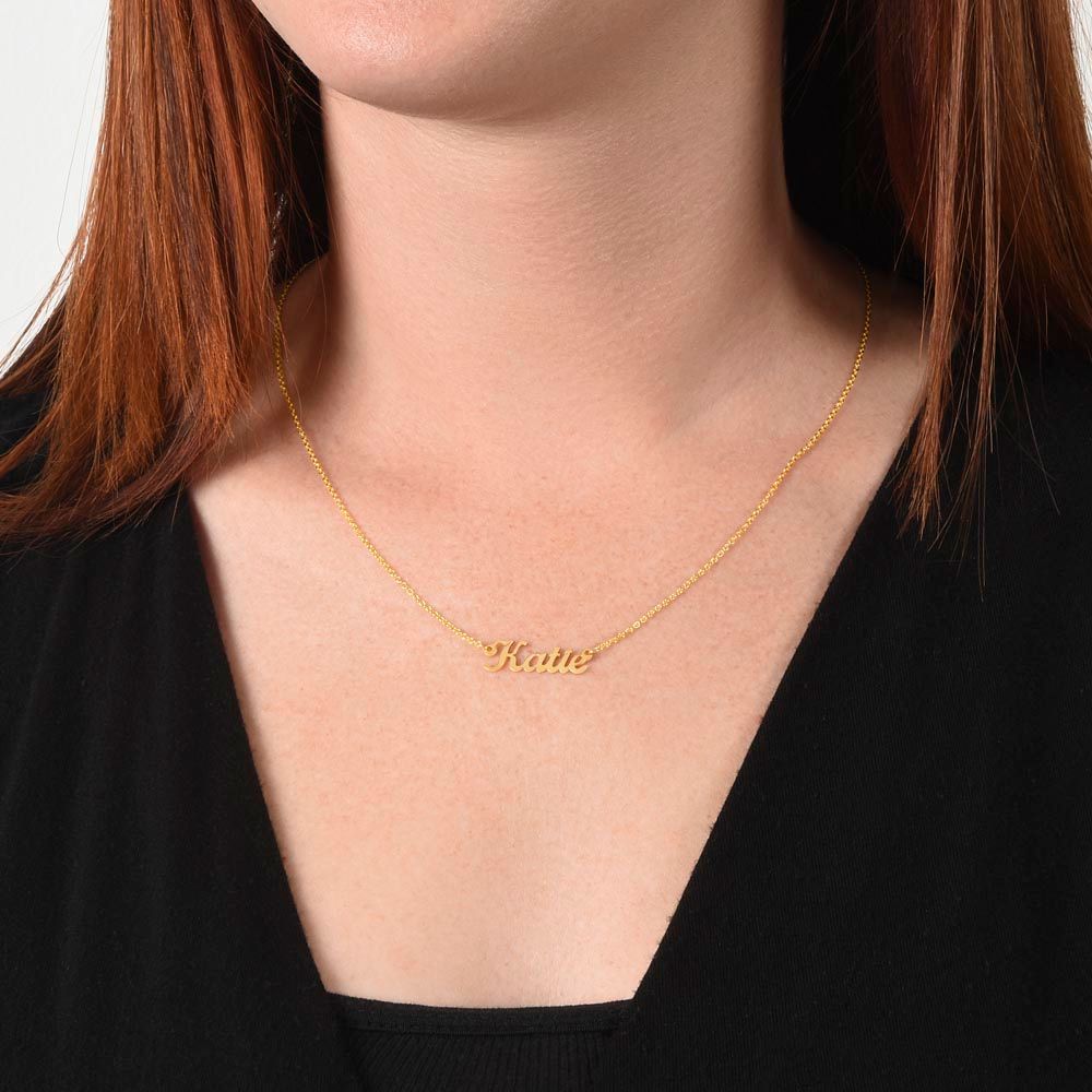 CUSTOM NAME KNECKLACE