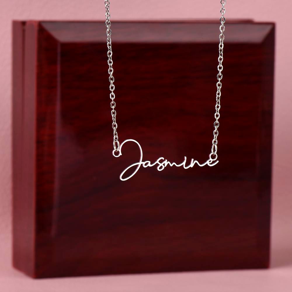 CUSTOME SIGNATURE NECKLACE