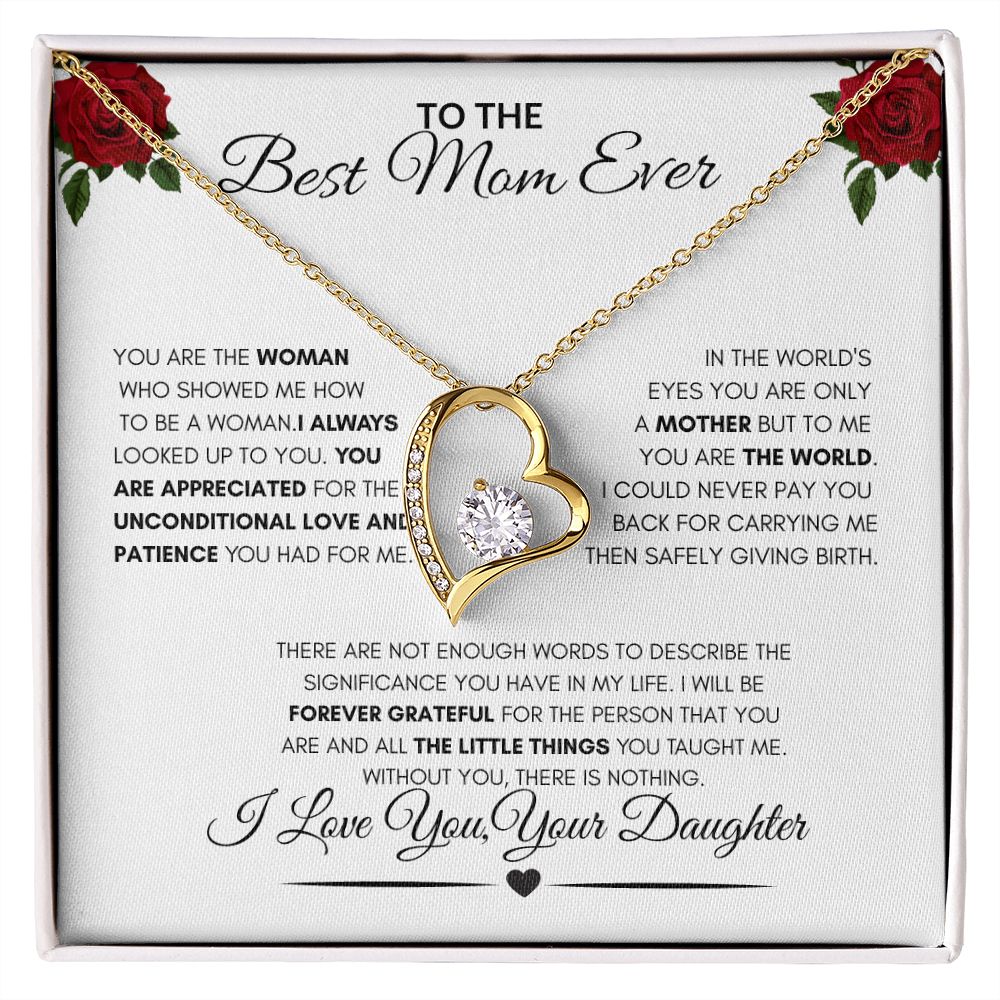 TO MOM FROM DAUGHTER